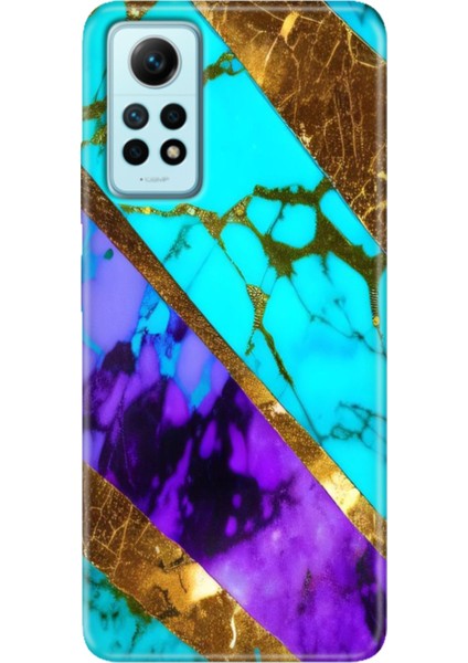 Xiaomi Redmi Note 12 Pro 4g Kılıf Desenli Outlet Silikon Nezih Mermer