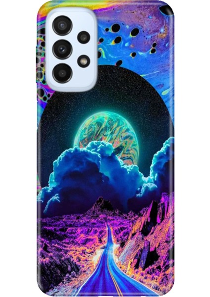 Samsung Galaxy A23 Kılıf A23 Silikon Tasarım Stok Dream Road