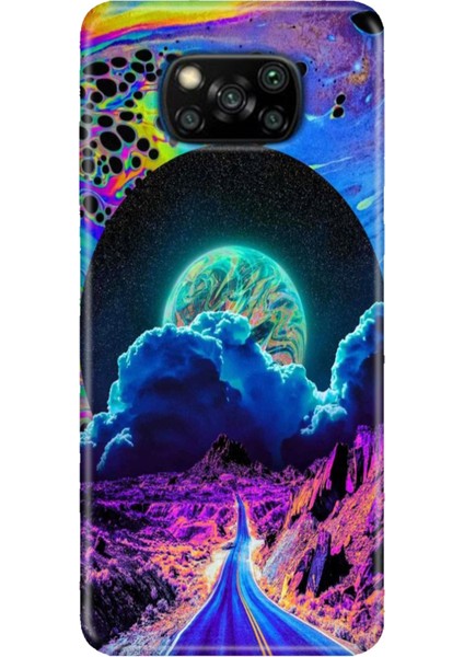 Xiaomi Poco X3 Nfc - X3 Pro Kılıf Renkli Esnek Silikon Dream Road