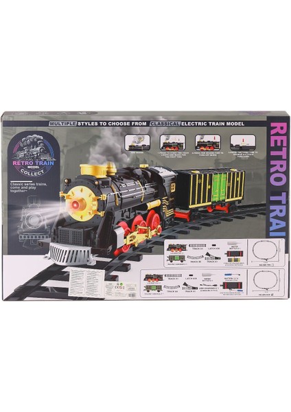 699-69A Sesli Işıklı Şarjlı Dumanlı Tren Seti -Karsan Oyuncak fiyatları