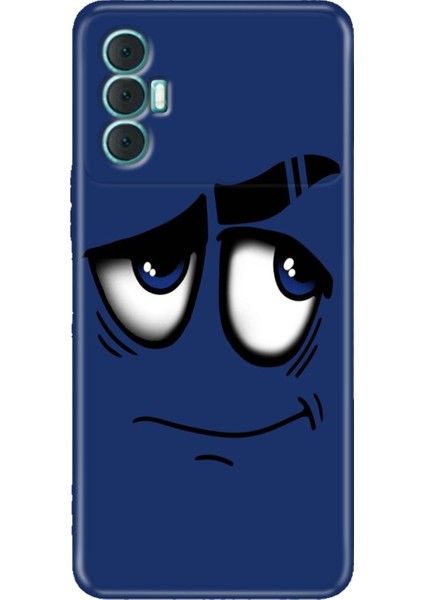 Spark 8 Pro Kılıf Renkli Silikon Kapak Acaba