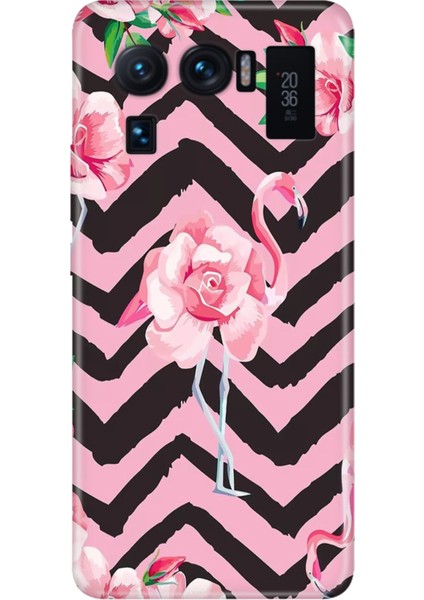 Xiaomi Mi 11 Ultra Kılıf Desenli Outlet Silikon Flamingo