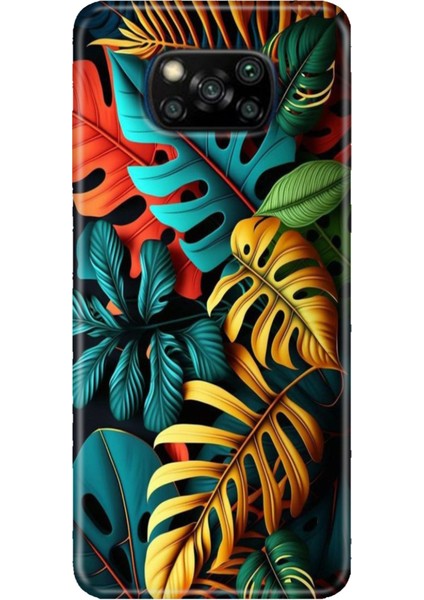 Xiaomi Poco X3 Nfc - X3 Pro Kılıf Renkli Esnek Silikon Renkli Orman