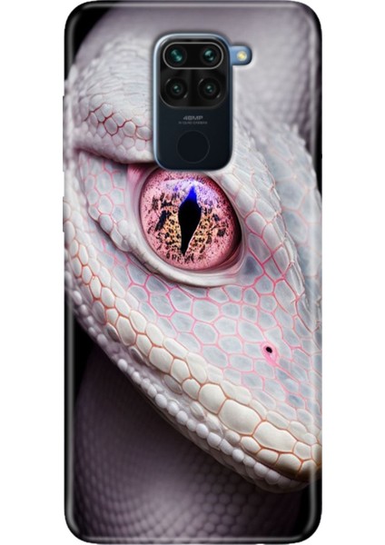 Xiaomi Redmi Note 9 6.53" Kılıf Desenli Tasarım Silikon Dişi Cobra