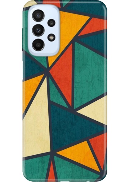 Samsung Galaxy A23 Kılıf A23 Silikon Tasarım Stok Wall