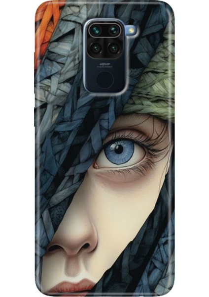 Xiaomi Redmi Note 9 6.53" Kılıf Desenli Tasarım Silikon Siluet