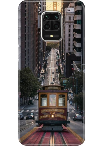 Xiaomi Redmi Note 9 Pro - 9s Kılıf Renkli Esnek Silikon California
