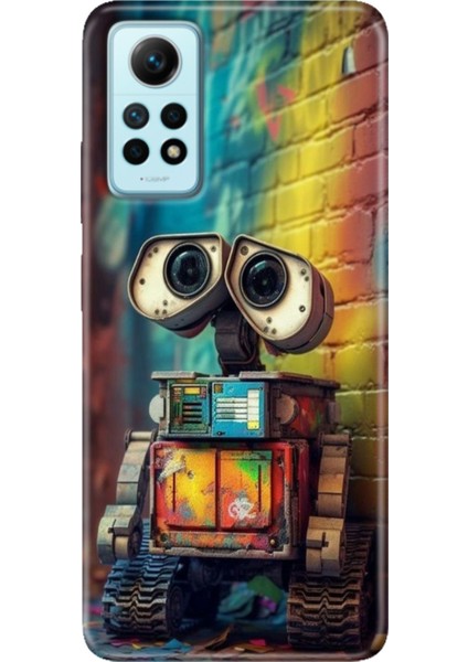 Xiaomi Redmi Note 12 Pro 4g Kılıf Desenli Outlet Silikon Robotic