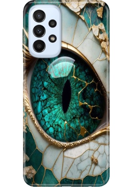 Samsung Galaxy A23 Kılıf A23 Silikon Tasarım Stok Tanrıça Gözü