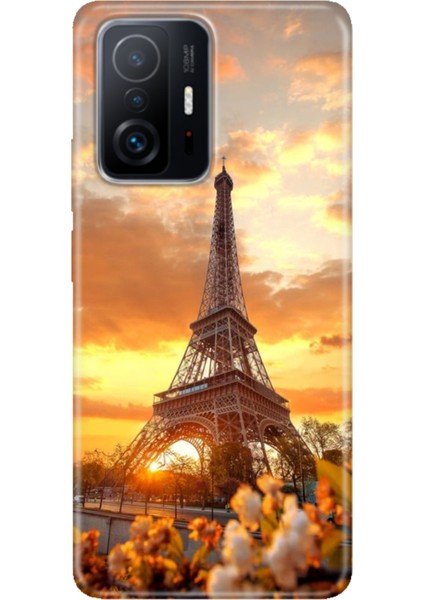 Xiaomi Mi 11T - 11T Pro Kılıf Desenli Design Silikon Eyfel