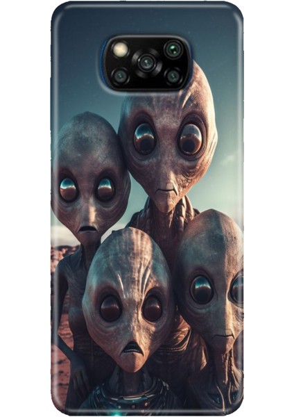 Xiaomi Poco X3 Nfc - X3 Pro Kılıf Renkli Esnek Silikon Ufo