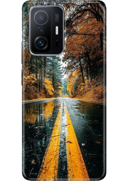 Xiaomi Mi 11T - 11T Pro Kılıf Desenli Design Silikon Korku Yolu