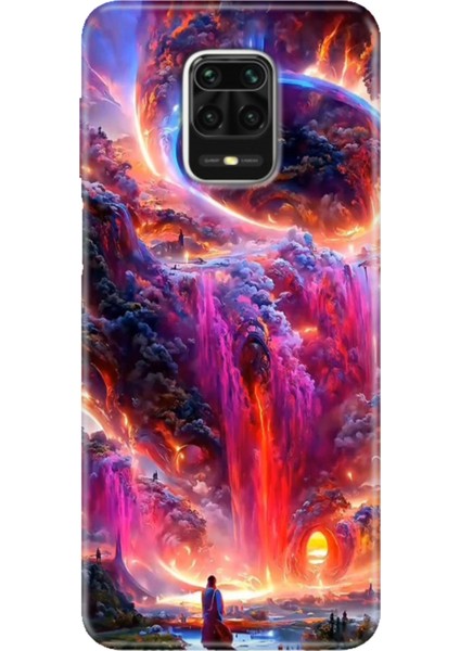 Xiaomi Redmi Note 9 Pro - 9s Kılıf Renkli Esnek Silikon Gizemli Ülke