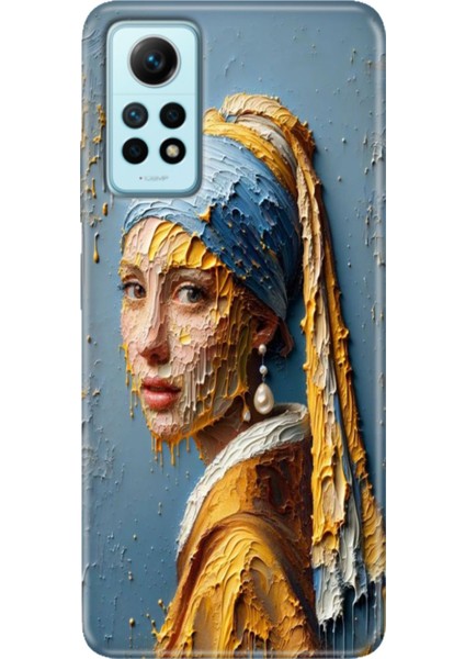 Xiaomi Redmi Note 12 Pro 4g Kılıf Desenli Outlet Silikon Inciküpeli