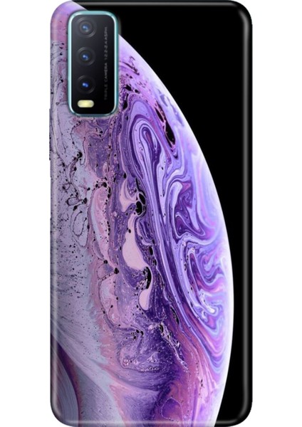 Vivo Y20 Y20S Y11S Uyumlu Kapak Kılıf Desenli Kapak Renkli Tpu Uv World