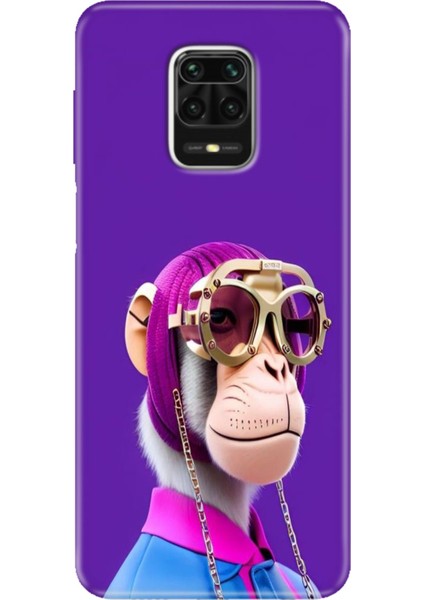 Xiaomi Redmi Note 9 Pro - 9s Kılıf Renkli Esnek Silikon Monkey