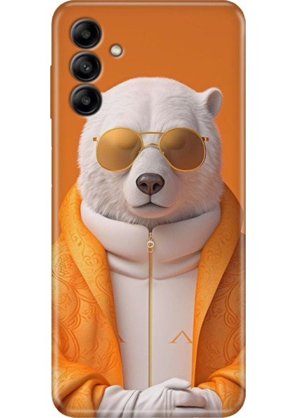 Samsung Galaxy A54 Uyumlu Kılıf Tasarım Elite Silikon Stil Bear