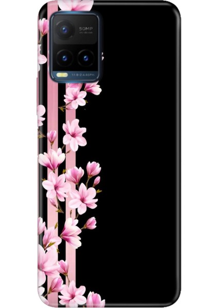Vivo Y21S Uyumlu Kapak Kılıf Desenli Kapak Renkli Tpu Uv Natural