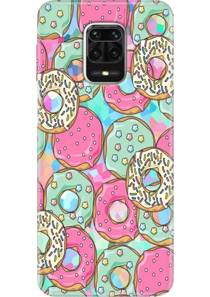 Xiaomi Redmi Note 9 Pro - 9s Kılıf Renkli Esnek Silikon Donut