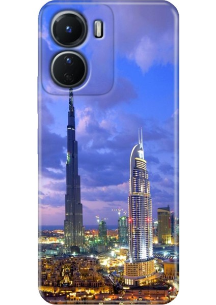 Vivo Y16 Kılıf Desenli Silikon Ermer Teknoloji Kapak Dubai