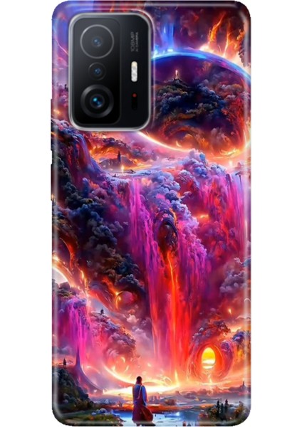 Xiaomi Mi 11T - 11T Pro Kılıf Desenli Design Silikon Gizemli Ülke