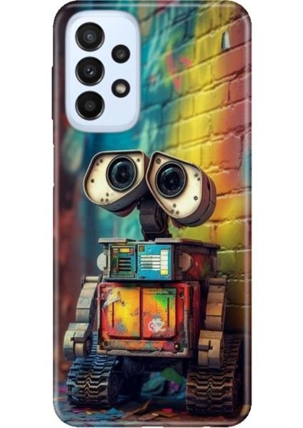 Samsung Galaxy A33 Uyumlu Kılıf Silikon Tasarım Stok Robotic