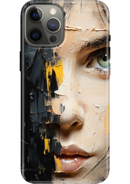 iPhone 12 Pro Max Kılıf Tasarım Baskılı Silikon Beauty