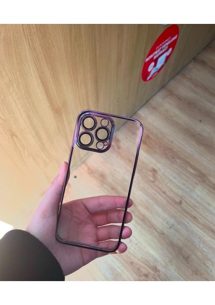 Apple Apple iPhone 12 Pro Max Uyumlu Kamera Lens Korumalı Telefon Kılıfı