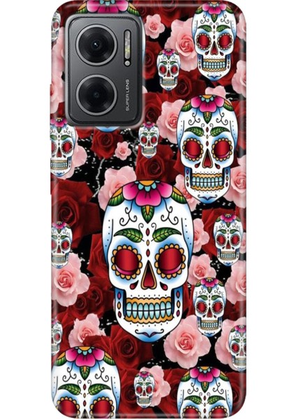 Xiaomi Redmi Note 11E Kılıf Desenli Design Silikon Kabile