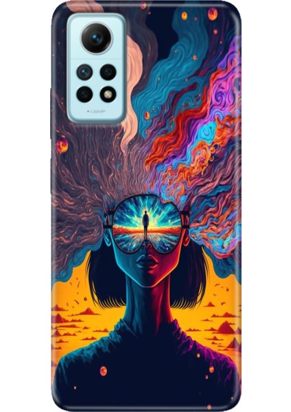 Xiaomi Redmi Note 12 Pro 4g Kılıf Desenli Outlet Silikon Girdap