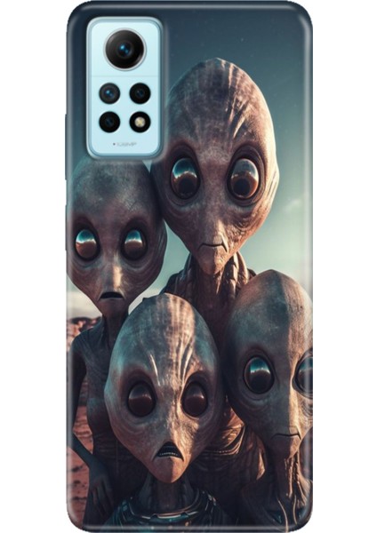 Xiaomi Redmi Note 12 Pro 4g Kılıf Desenli Outlet Silikon Ufo