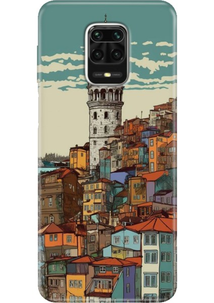 Xiaomi Redmi Note 9 Pro - 9s Kılıf Renkli Esnek Silikon Galata