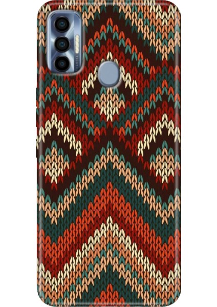 Spark 7 Pro Kılıf Renkli SPARK7PRO Silikon Zikzak
