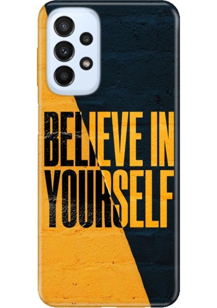 Samsung Galaxy A23 Kılıf A23 Silikon Tasarım Stok Yourself