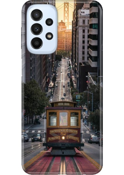 Samsung Galaxy A33 Uyumlu Kılıf Silikon Tasarım Stok California