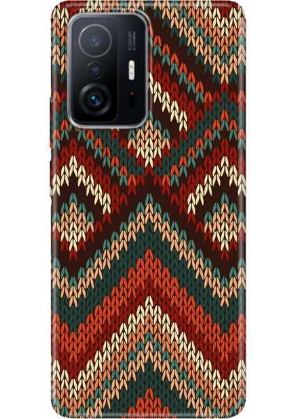 Xiaomi Mi 11T - 11T Pro Kılıf Desenli Design Silikon Zikzak