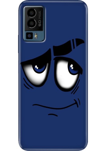 General Mobile Gm 23 Kılıf Desenli GM23 Silikon Case Uv Acaba