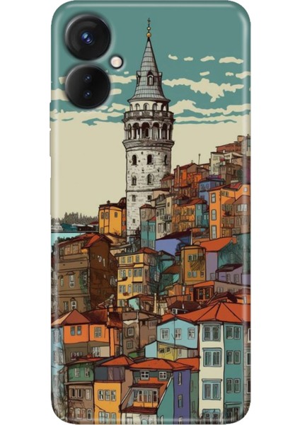 Camon 19 Neo Kılıf Desenli Camon 19 Neo Silikon Galata
