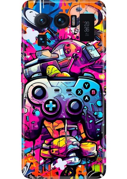 Xiaomi Mi 11 Ultra Kılıf Desenli Outlet Silikon Gamer