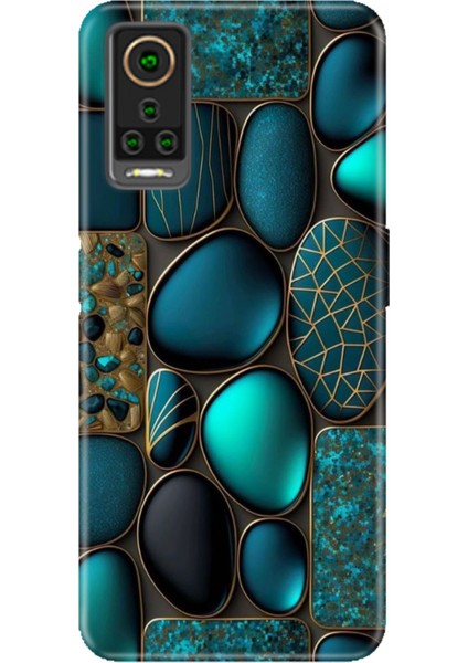 General Mobile Gm 22 Pro Kılıf Hd Desenli Esnek Silikon Marble