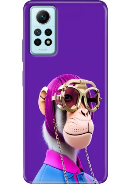 Xiaomi Redmi Note 12 Pro 4g Kılıf Desenli Outlet Silikon Monkey