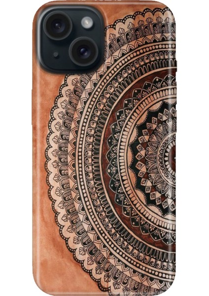 iPhone 15 Uyumlu Kılıf Desenli Kapak Renkli Tpu Uv Mat Max