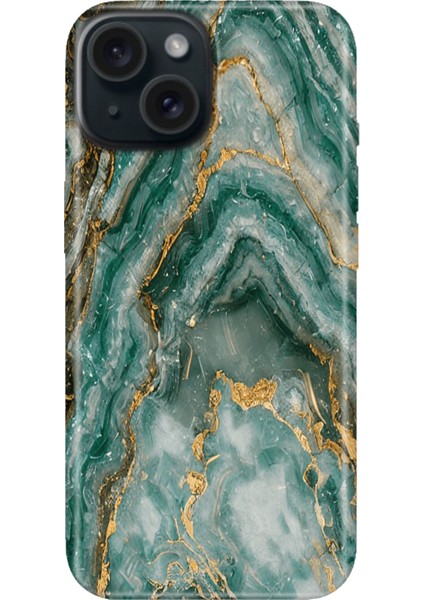 iPhone 13 - 14 Kılıf Desenli Kapak Renkli Tpu Uv Granit