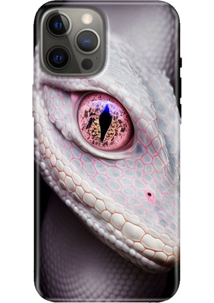 iPhone 12 Pro Max Kılıf Tasarım Baskılı Silikon Dişi Cobra