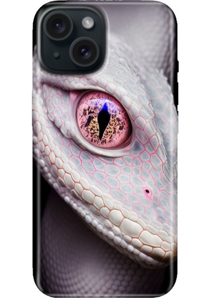 iPhone 13 - 14 Kılıf Desenli Kapak Renkli Tpu Uv Dişi Cobra