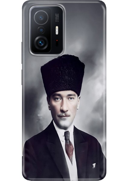 Xiaomi Mi 11T - 11T Pro Kılıf Desenli Design Silikon Atatürk
