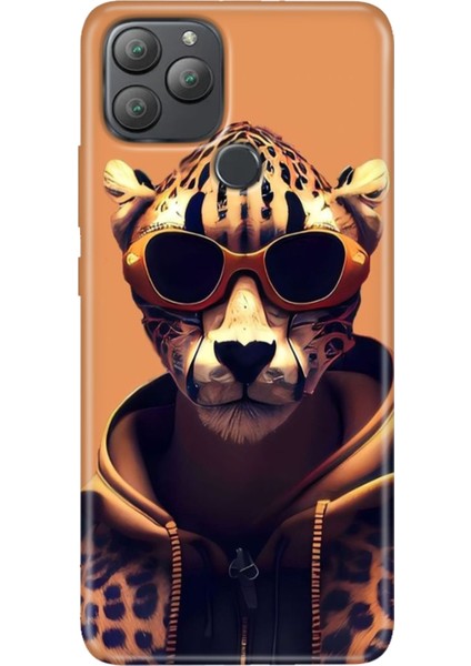 General Mobile Gm 22 Plus Kılıf Desenli Esnek Silikon Uv Tiger