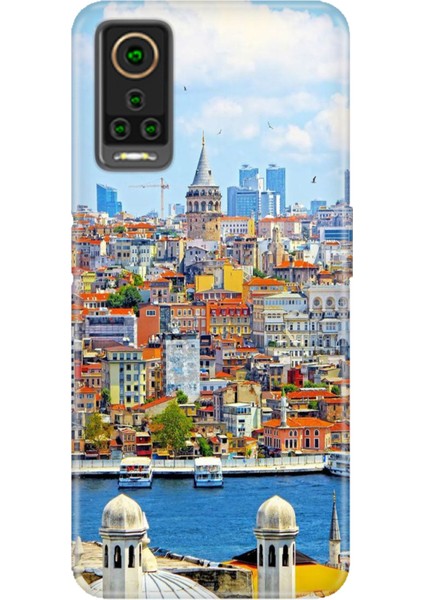 General Mobile Gm 22 Pro Kılıf Hd Desenli Esnek Silikon Istanbul
