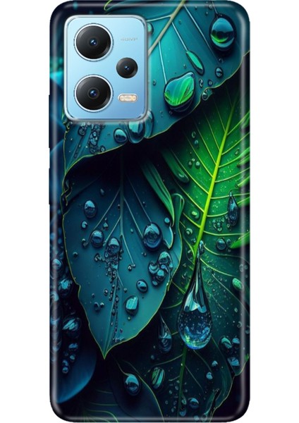 Redmi Note 12 5g Kılıf Baskılı Dokulu Kapak Silikon Phuket