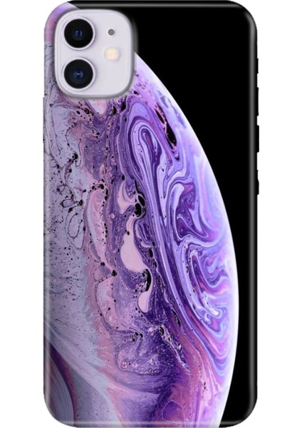 Apple iPhone 11 Kılıf Renkli Temalı iPhone 11 Silikon World